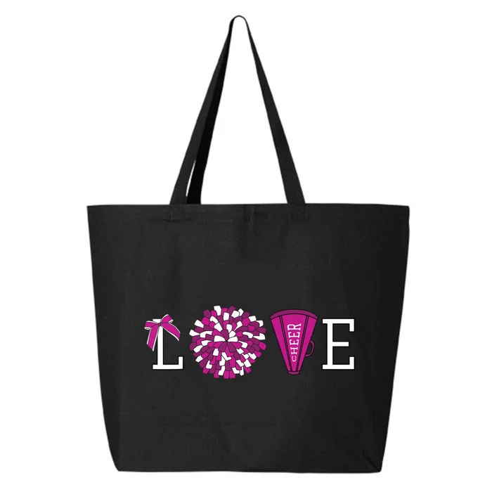 Cheerleader Cheerleading Graphic 25L Jumbo Tote