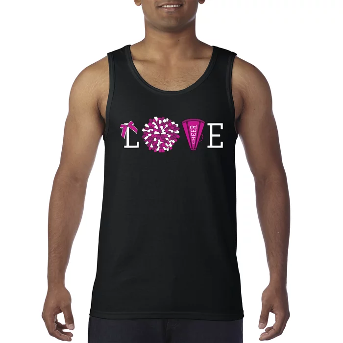 Cheerleader Cheerleading Graphic Tank Top