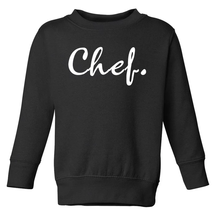 Chef Toddler Sweatshirt