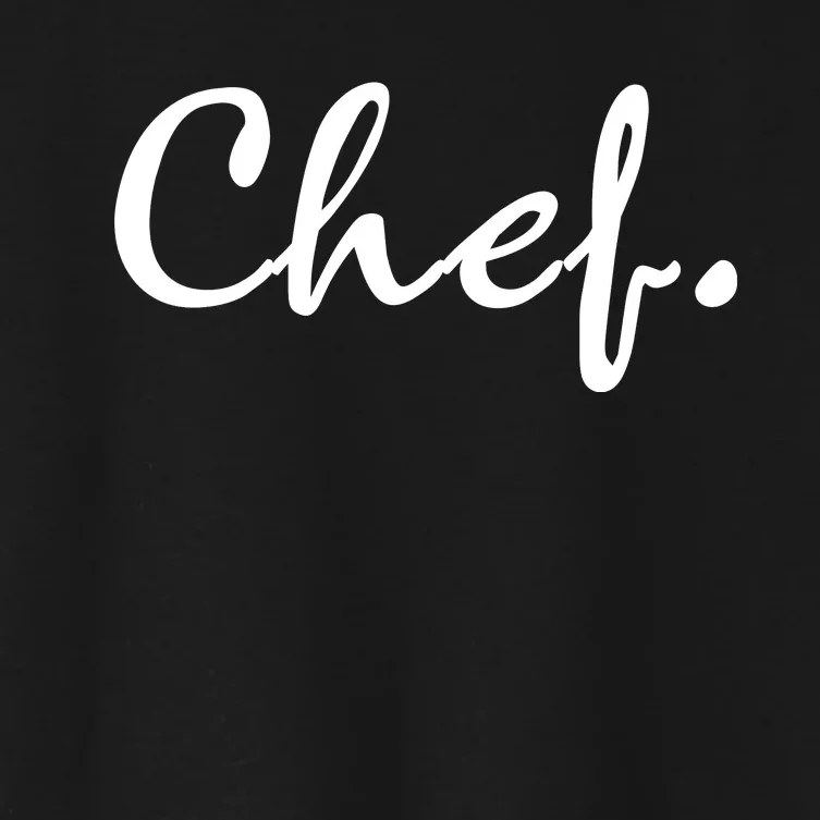 Chef Women's Crop Top Tee