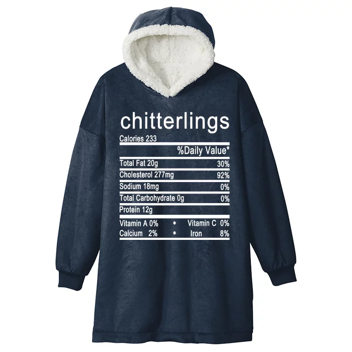 Chitterlings Hooded Wearable Blanket