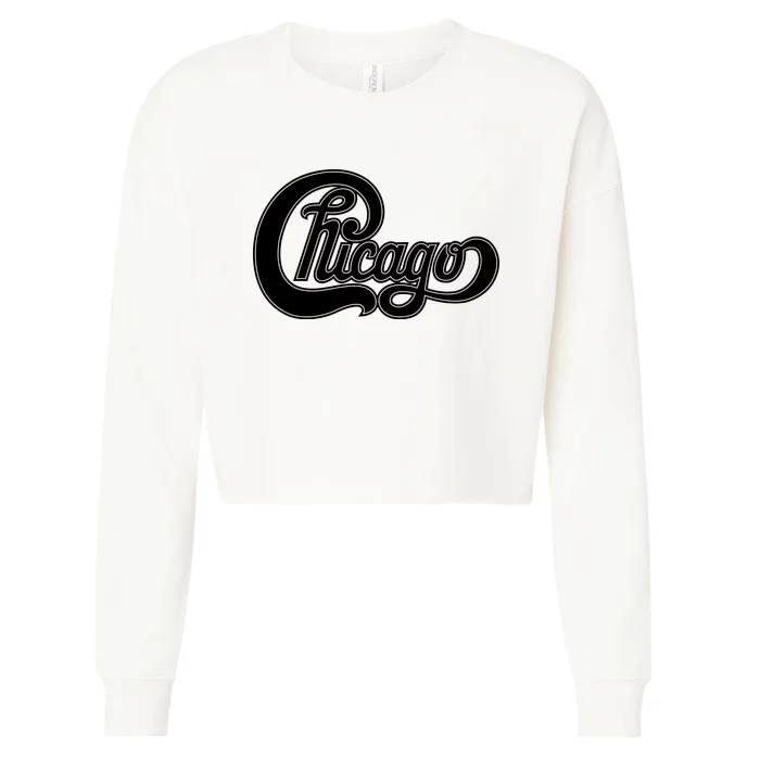 Chicago Cropped Pullover Crew