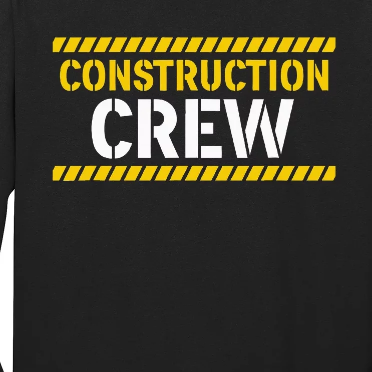 Construction Crew & Highway Worker Long Sleeve Shirt