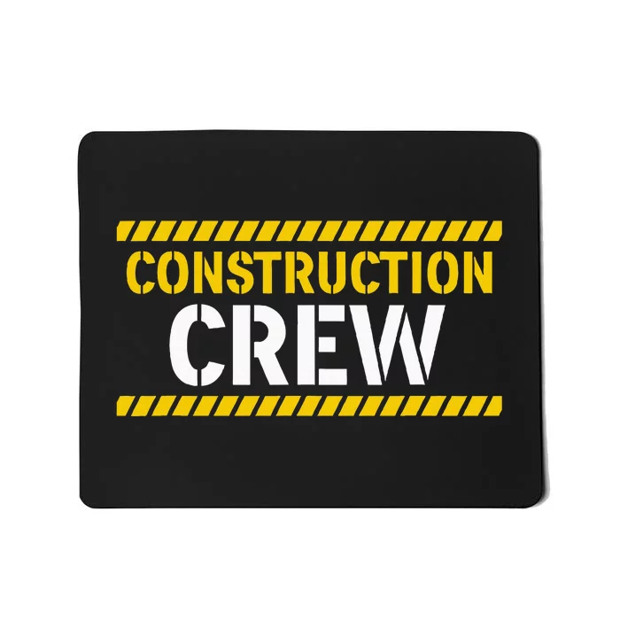 Construction Crew & Highway Worker Mousepad