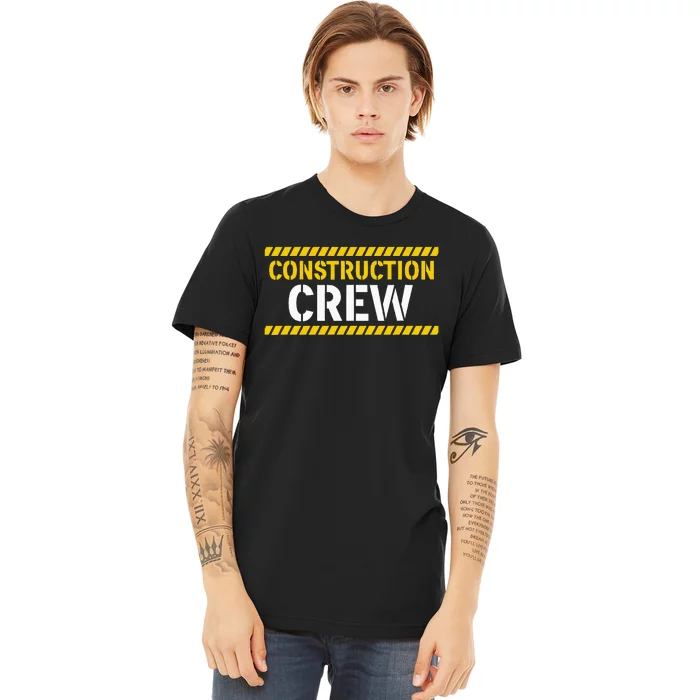 Construction Crew & Highway Worker Premium T-Shirt