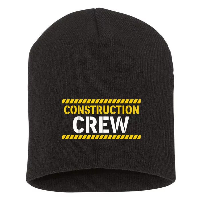 Construction Crew & Highway Worker Short Acrylic Beanie