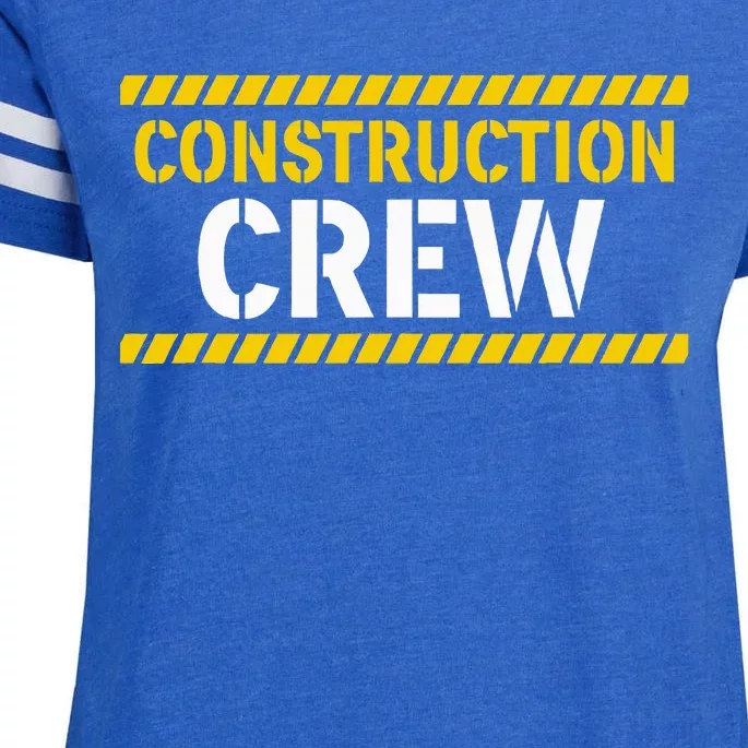 Construction Crew & Highway Worker Enza Ladies Jersey Football T-Shirt