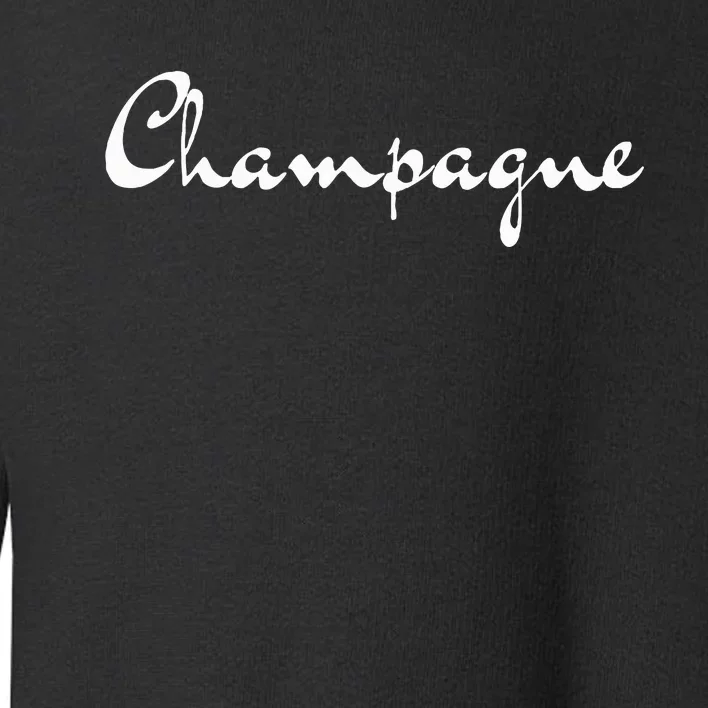 Champagne Toddler Sweatshirt