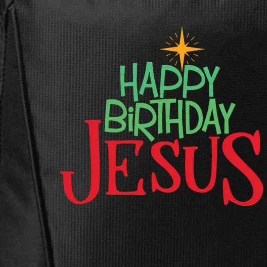 Christian Christmas Happy Birthday Jesus Gift City Backpack