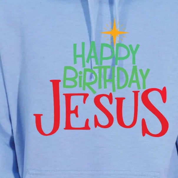 Christian Christmas Happy Birthday Jesus Gift Unisex Surf Hoodie