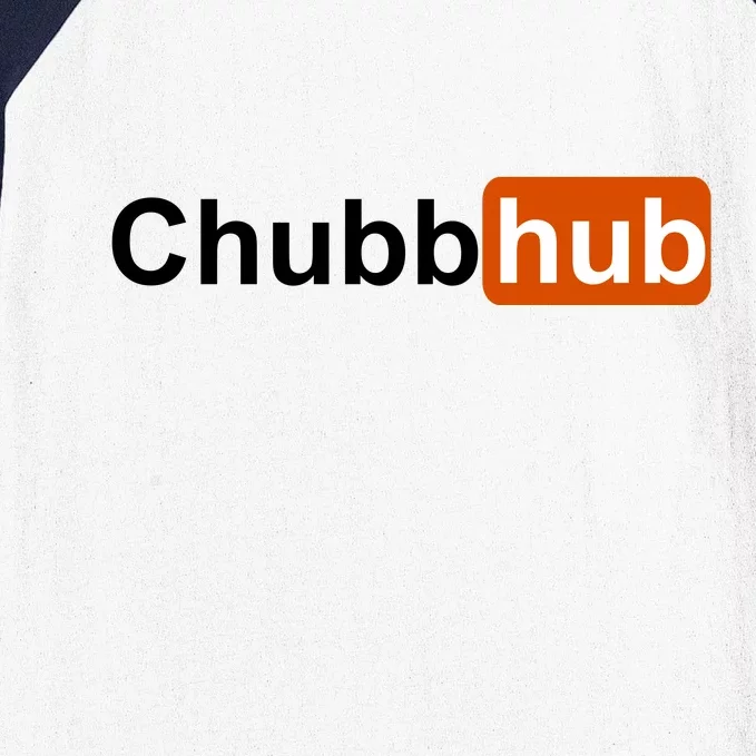 Chubbhub, Chubb Hub Funny Baseball Sleeve Shirt