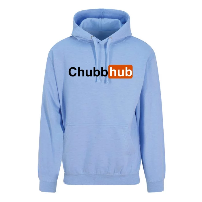 Chubbhub, Chubb Hub Funny Unisex Surf Hoodie