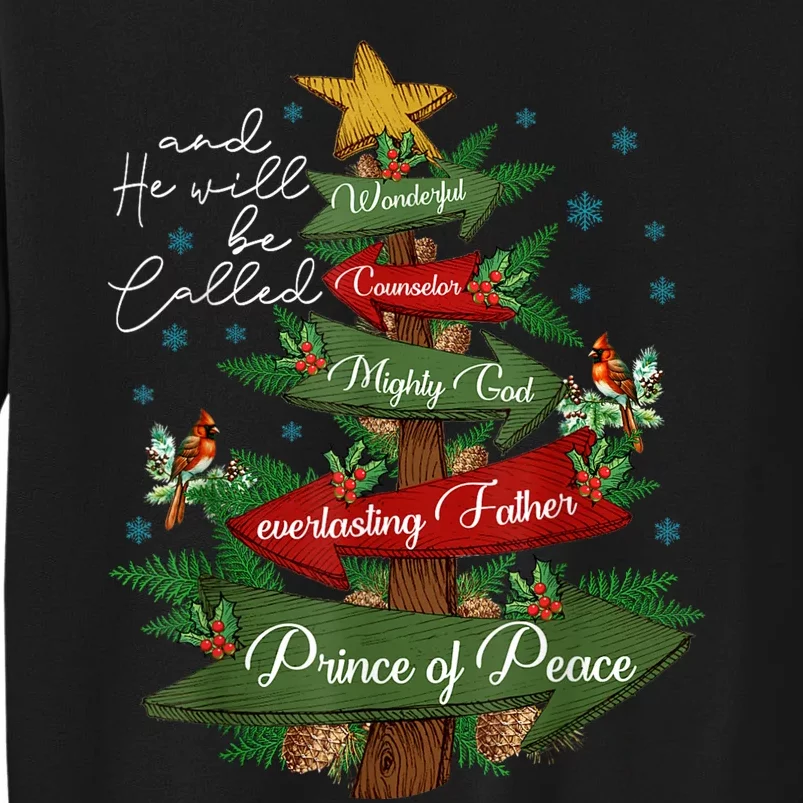 Christian Christmas He Will Be Called Wonderful Counselor Sweatshirt