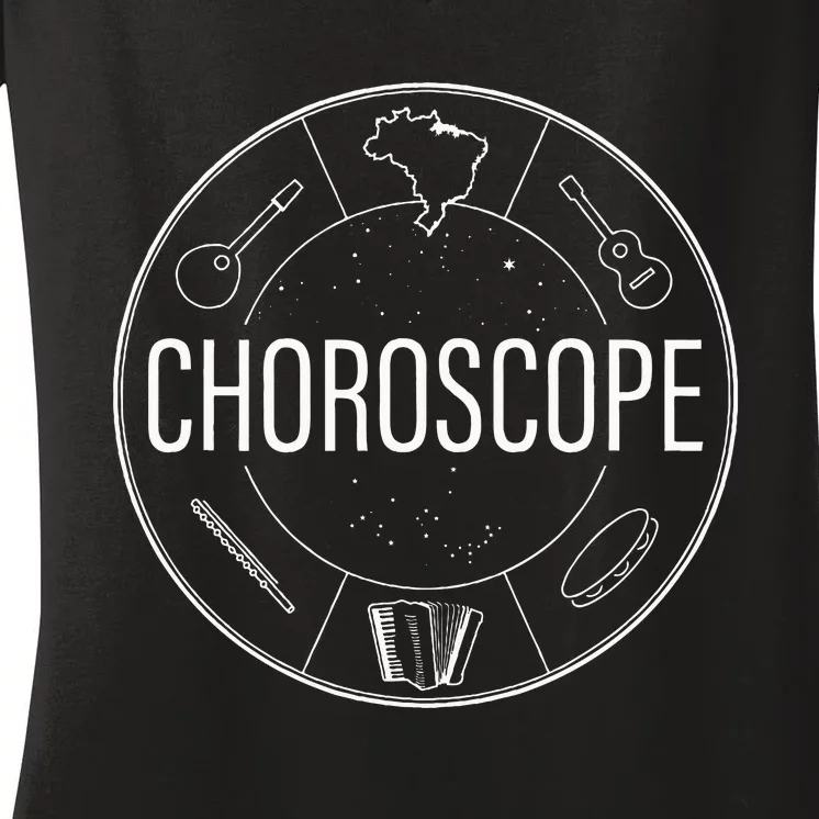 Choroscope Women's V-Neck T-Shirt