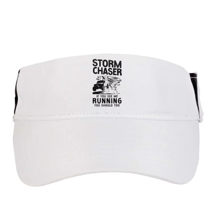 CStorm Chaser Hurricane Meteorology Tornado Storm Chaser If Adult Drive Performance Visor