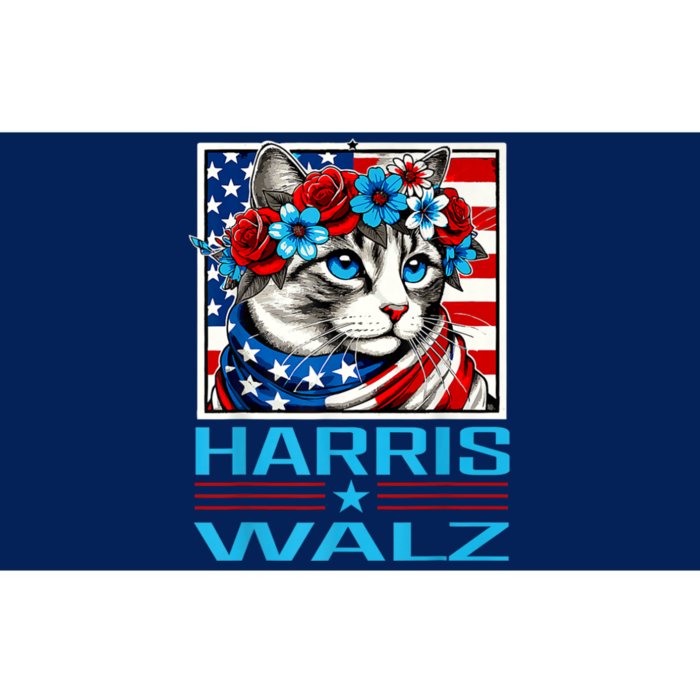 Cute Cat Harris Waltz 2024 Bumper Sticker