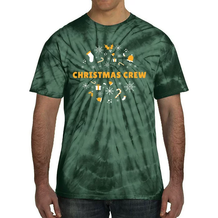 Christmas Crew Holiday Tie-Dye T-Shirt