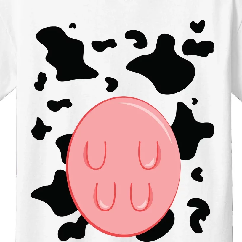 Cow Costume Halloween Kids T-Shirt