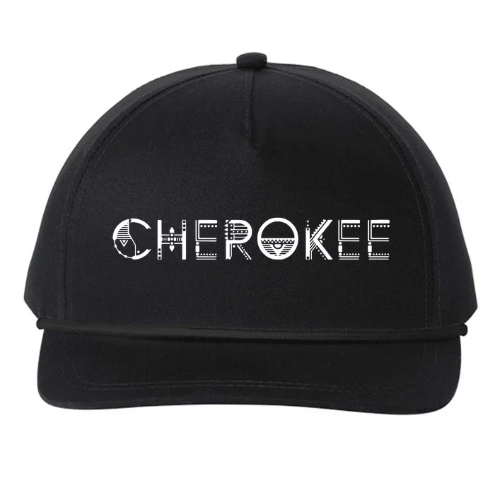 Cherokee Snapback Five-Panel Rope Hat