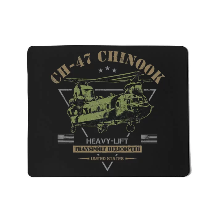 Ch47 Chinook Helicopter Mousepad