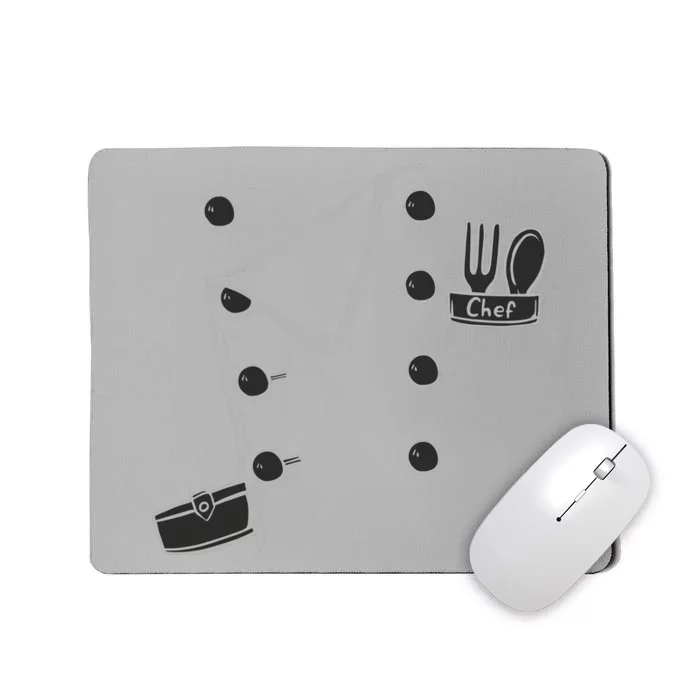 Chef Cook Halloween Costume Mousepad