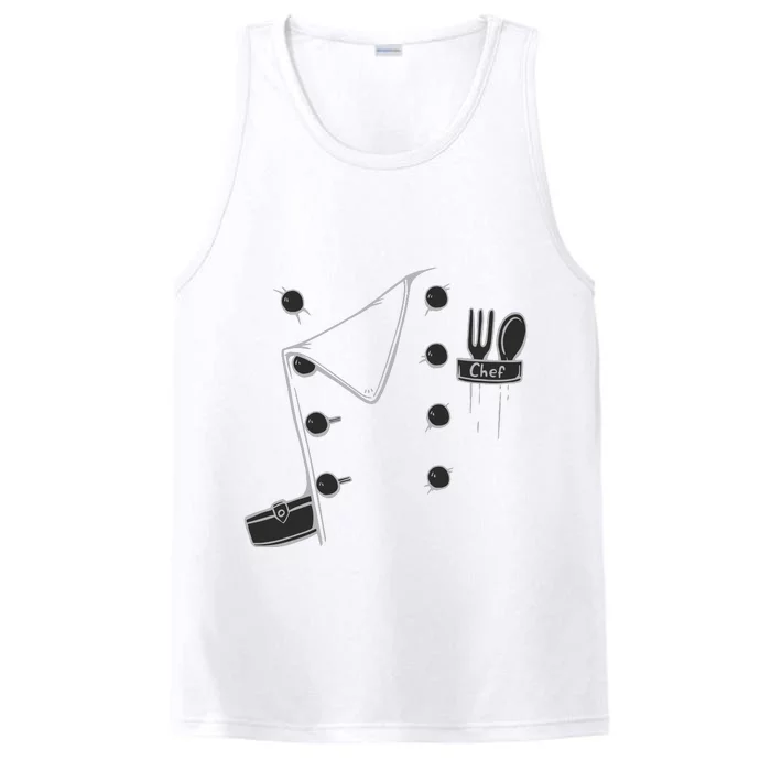 Chef Cook Halloween Costume Performance Tank