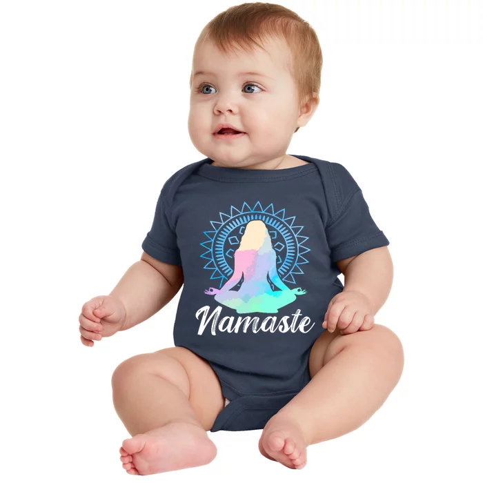 Chakras Baby Bodysuit