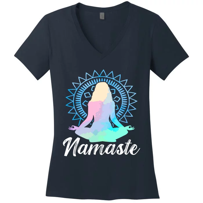 Chakras Women's V-Neck T-Shirt