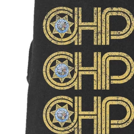 Chp California Highway Patrol Ca Police Law Enforcement Doggie 3-End Fleece Hoodie