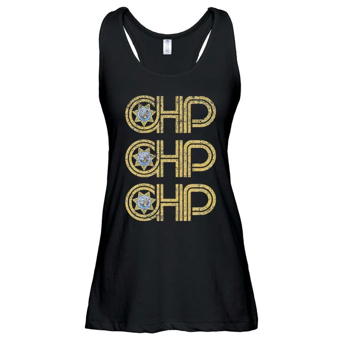 Chp California Highway Patrol Ca Police Law Enforcement Ladies Essential Flowy Tank