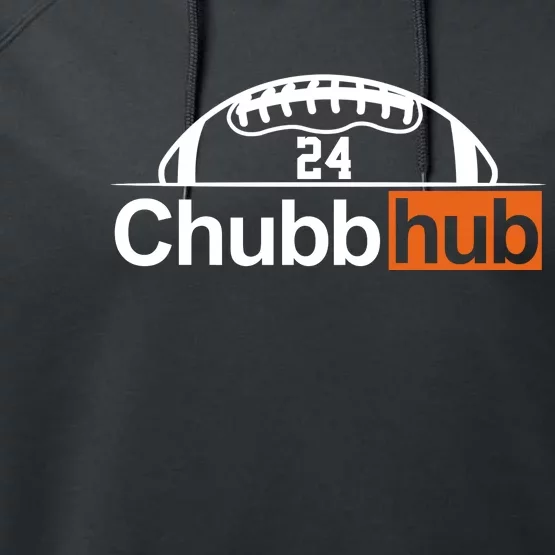 Chubbhub, Chubb Hub 24 Football Performance Fleece Hoodie