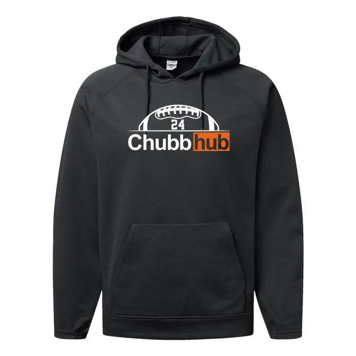 Chubbhub, Chubb Hub 24 Football Performance Fleece Hoodie