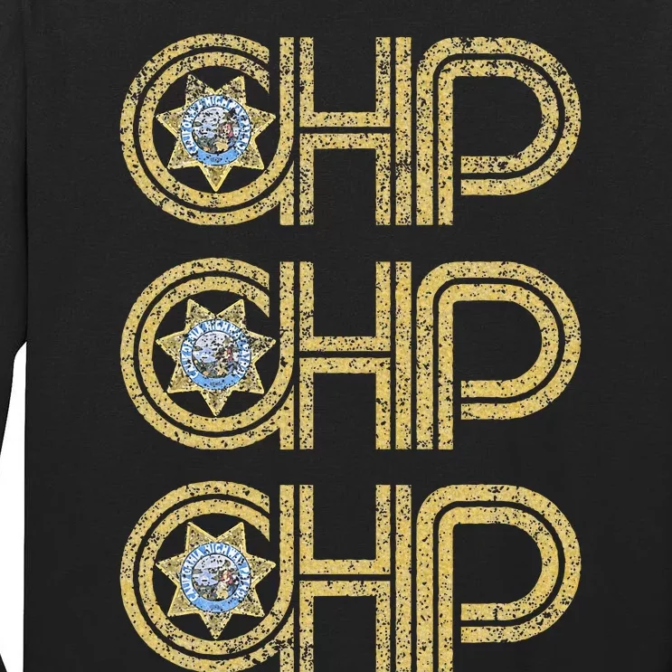 Chp California Highway Patrol Ca Police Law Enforcement Tall Long Sleeve T-Shirt