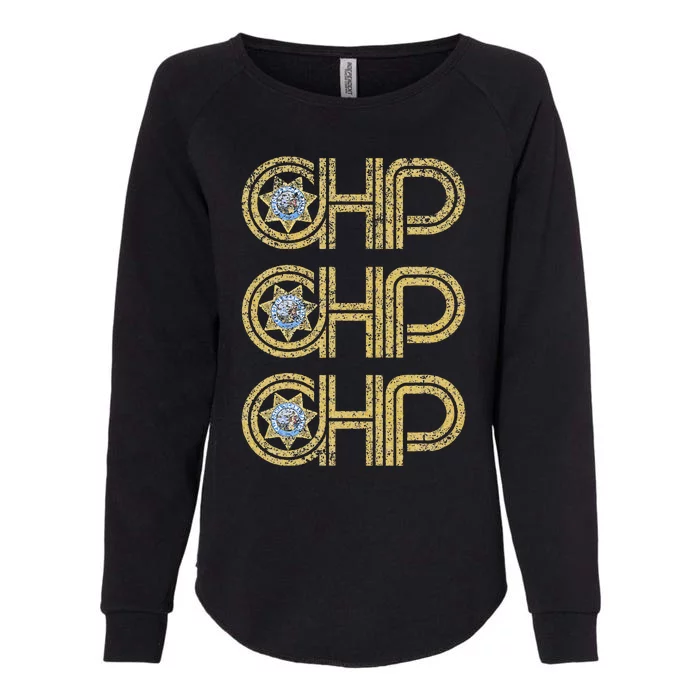 Chp California Highway Patrol Ca Police Law Enforcement Womens California Wash Sweatshirt