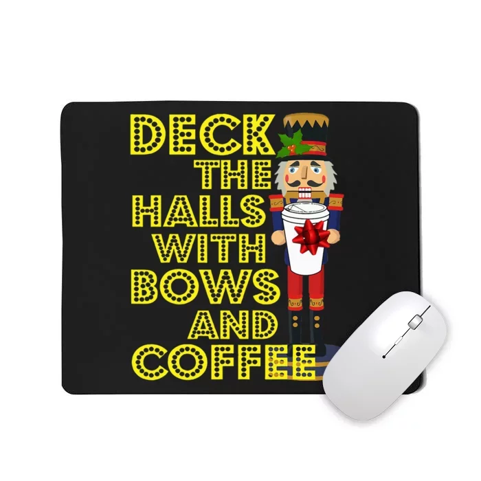 Coffee Christmas Holiday Nutcracker Gift Coffee Mousepad