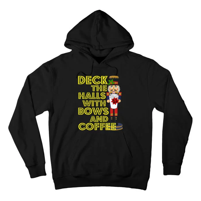 Coffee Christmas Holiday Nutcracker Gift Coffee Tall Hoodie