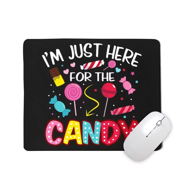 Candy Craze Halloween Lollipop Delights Mousepad