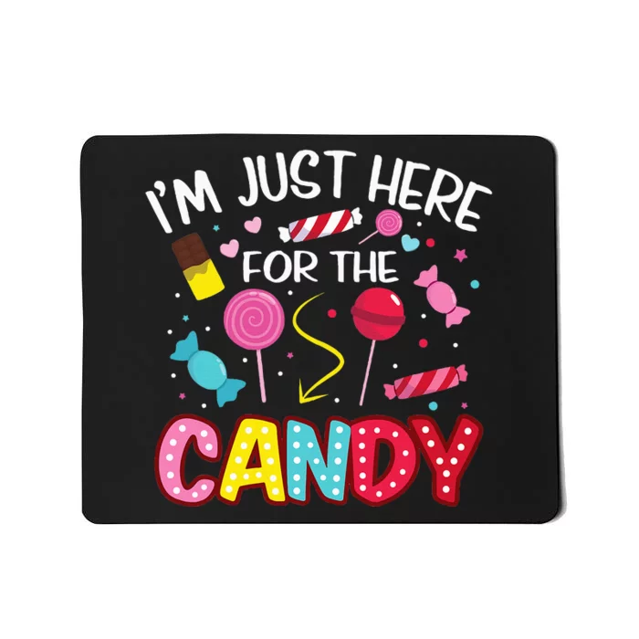 Candy Craze Halloween Lollipop Delights Mousepad