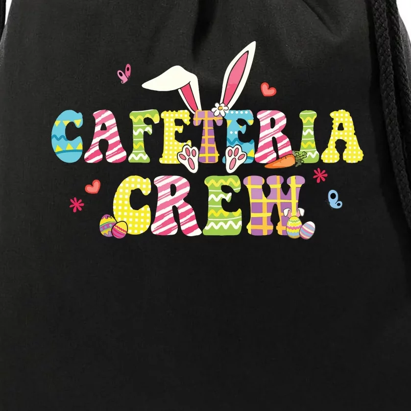 Cafeteria Crew Happy Easter Bunny Lunch Lady Matching Drawstring Bag