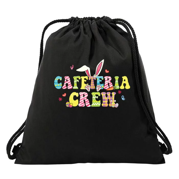 Cafeteria Crew Happy Easter Bunny Lunch Lady Matching Drawstring Bag