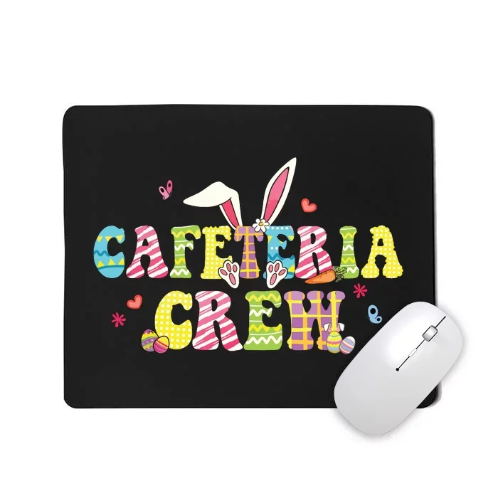 Cafeteria Crew Happy Easter Bunny Lunch Lady Matching Mousepad