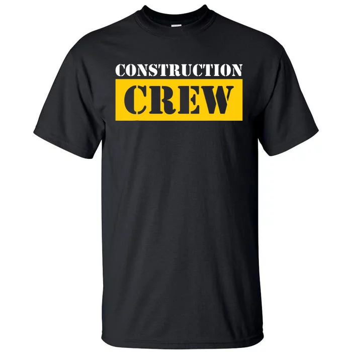 Construction Crew Highway Worker Tall T-Shirt