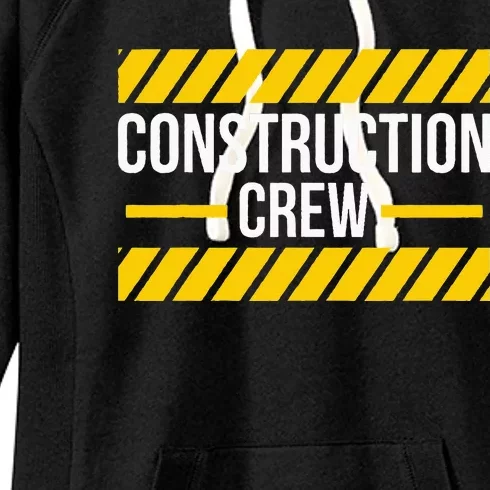 Construction Crew & Highway Worker Women's Fleece Hoodie