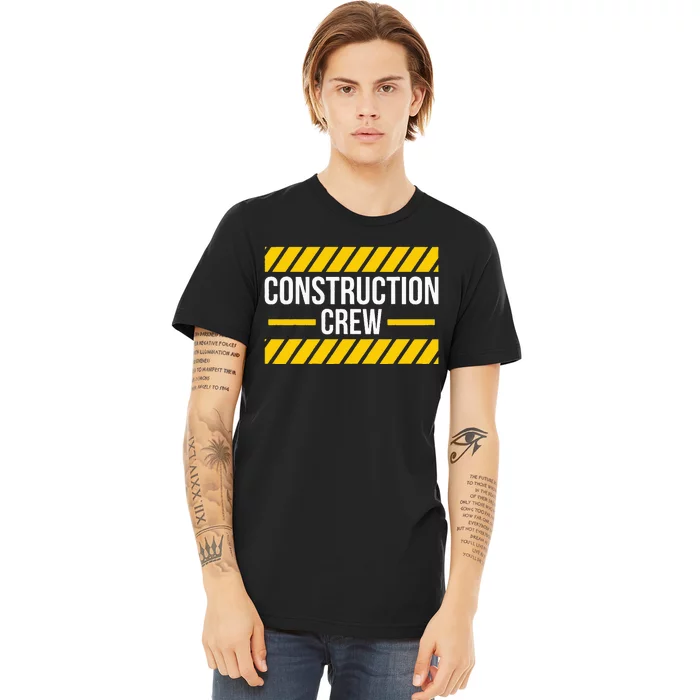 Construction Crew & Highway Worker Premium T-Shirt