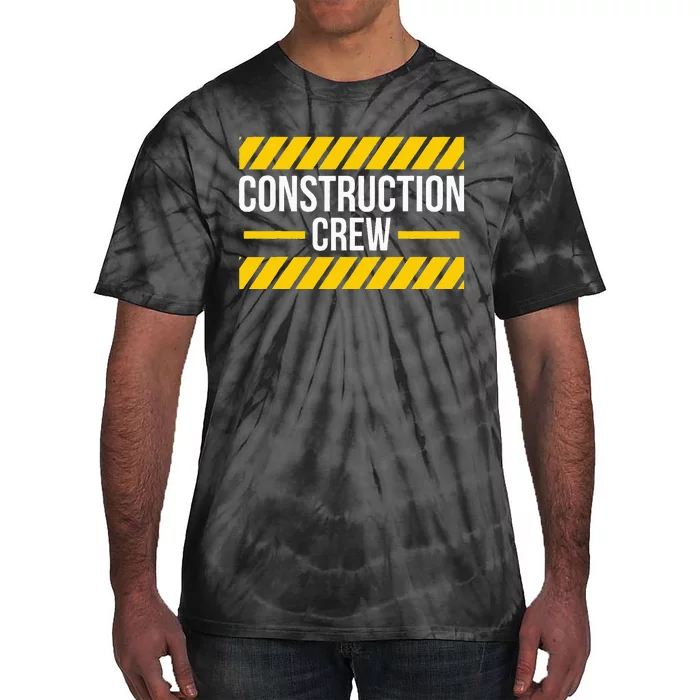 Construction Crew & Highway Worker Tie-Dye T-Shirt