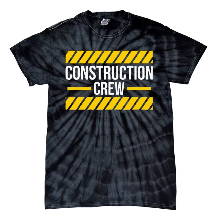 Construction Crew & Highway Worker Tie-Dye T-Shirt