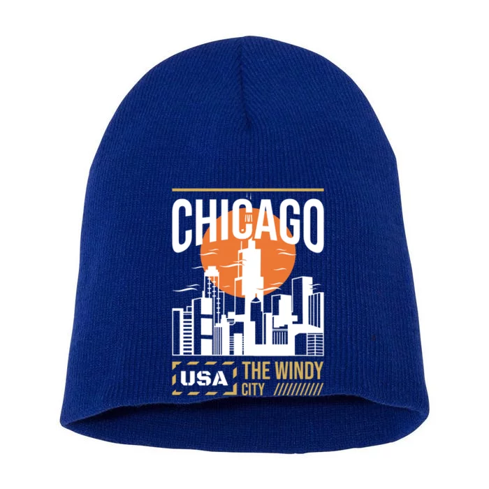 Chicago Short Acrylic Beanie