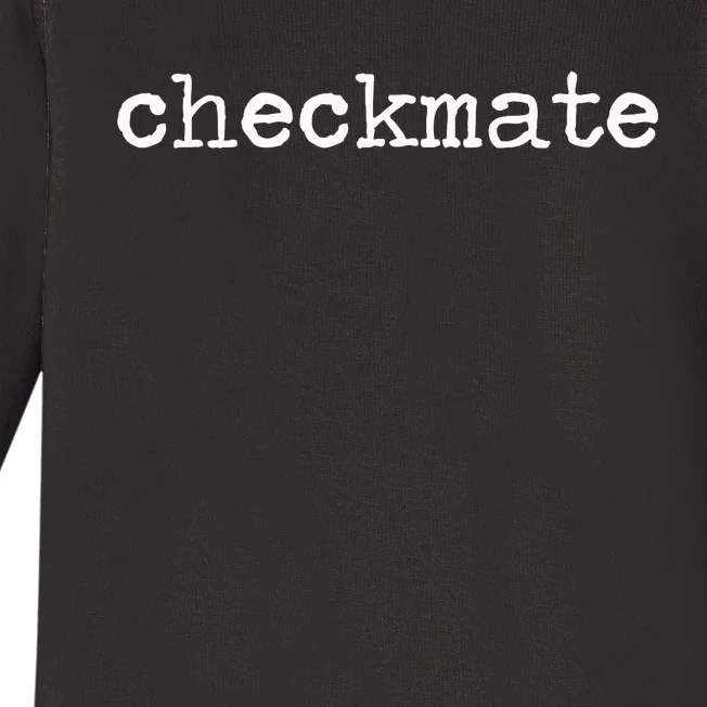 Checkmate Baby Long Sleeve Bodysuit