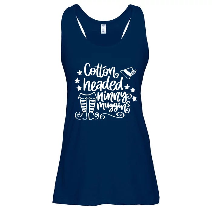 Christmas Cotton Headed Ninny Muggins Ladies Essential Flowy Tank