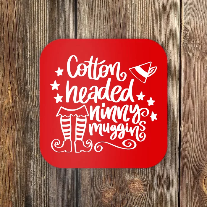 Christmas Cotton Headed Ninny Muggins Coaster